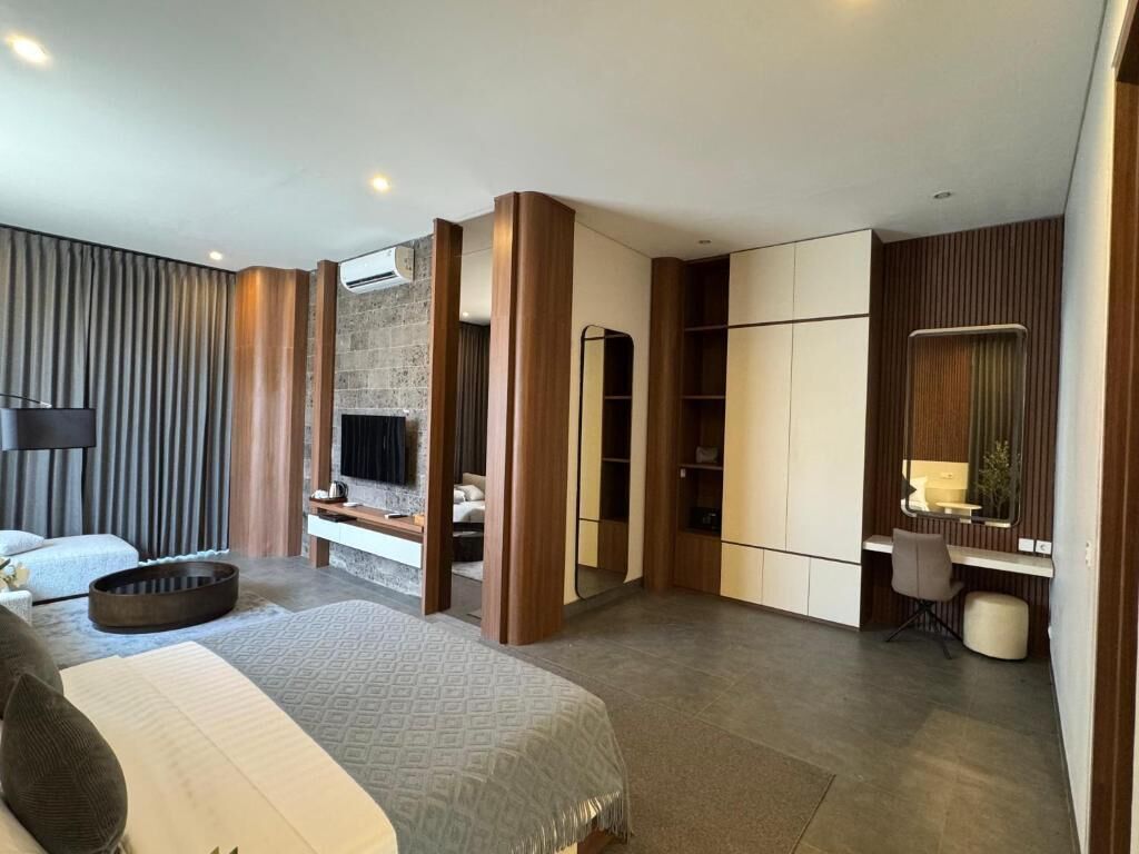 Four Bedroom Private Pool Family Villa | セーフティボックス (室内)、客室ごとに異なる装飾、客室ごとに異なるインテリア、デスク