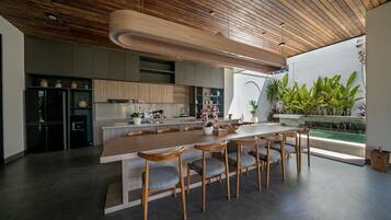 Four Bedroom Private Pool Family Villa - Beer Included | Private kitchen