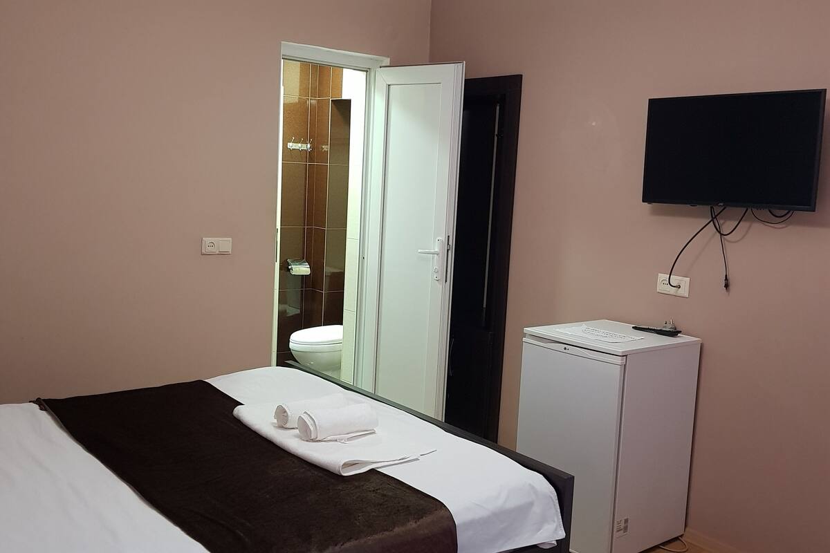 Standard Double Room, 1 King Bed | In-room safe, soundproofing, iron/ironing board (on request)