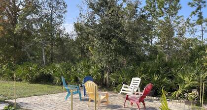 Private studio; big outdoor space