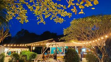 Udsigt fra overnatningsstedet