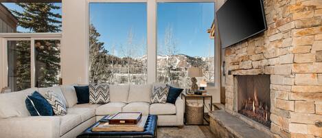 تلفزيون، مدفأة