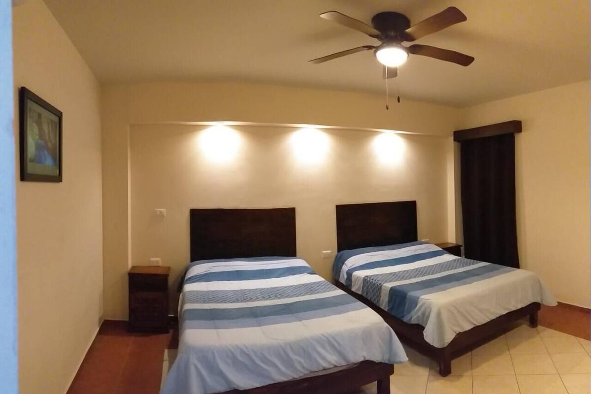 Traditional Double Room, 2 Double Beds | Hypo-allergenic bedding, down comforters, individually furnished