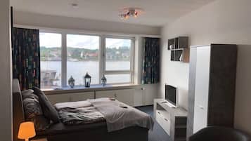 1 Schlafzimmer, schallisolierte Zimmer, WLAN, Bettwäsche