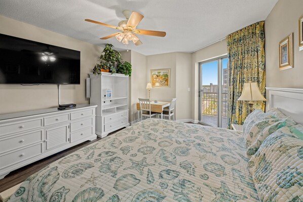 Desk, iron/ironing board, free WiFi, bed sheets