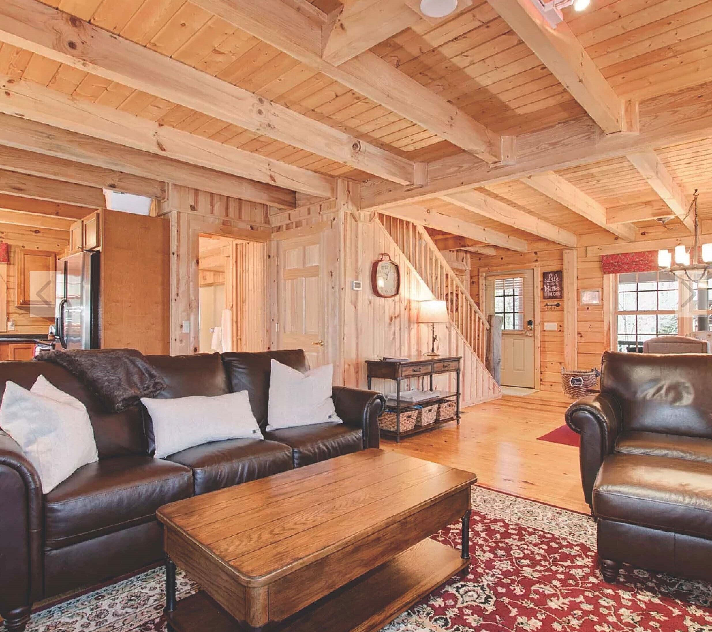 Log Cabin Luxury on Beautiful Goshorn Lake & Minutes from Downtown Saugatuck