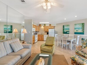 Condo, 2 Bedrooms, Beach View | Dining room - Sandpiper Beachview Condos by Bender Vacation Rentals (Gulf Shores)