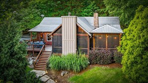 Exterior - Row Harder- Pet Friendly | Screened Porch | Riverside| Guest House (Blue Ridge)