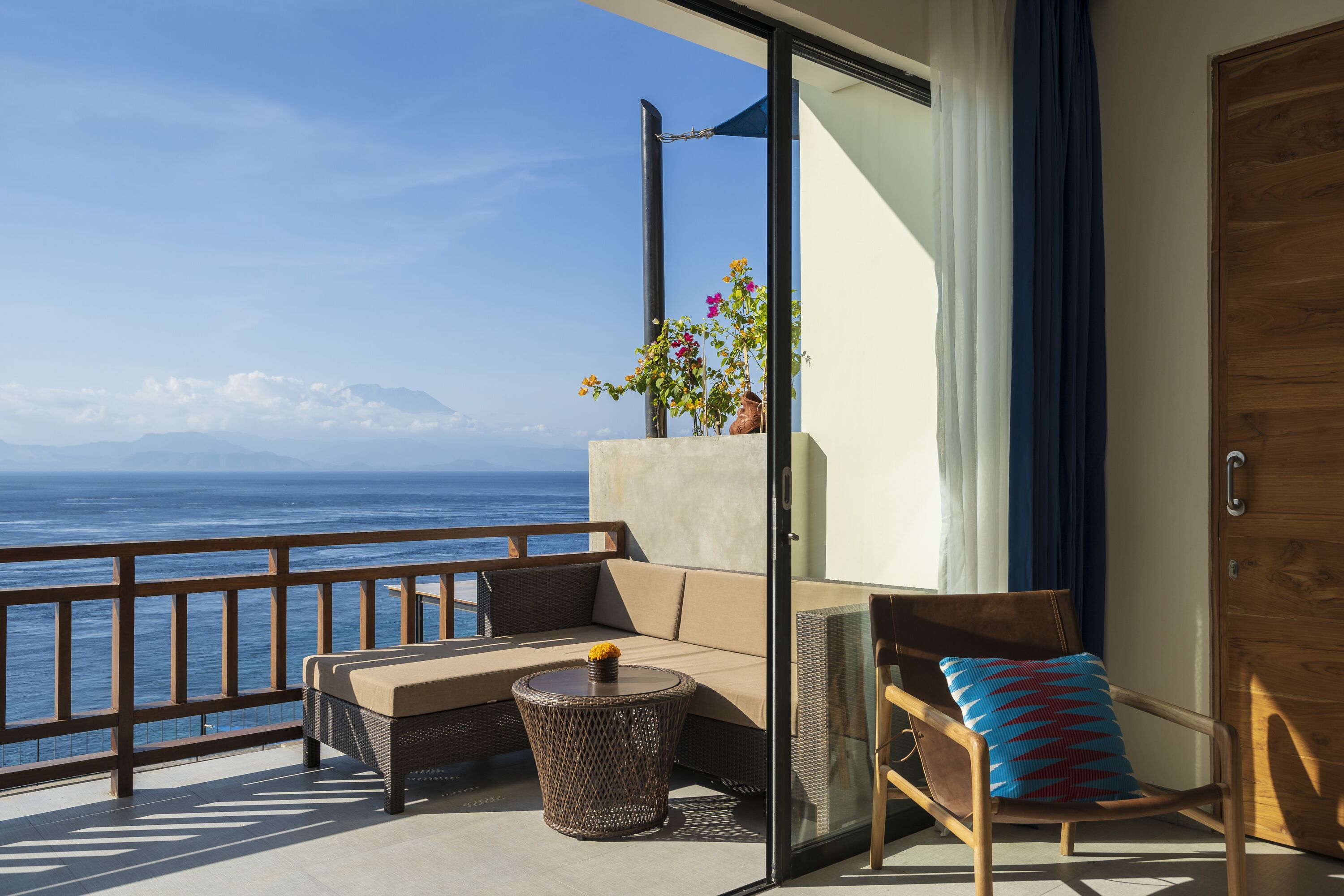 Rom – grand, havutsikt (Grand Deluxe Ocean View) | Terrasse/patio
