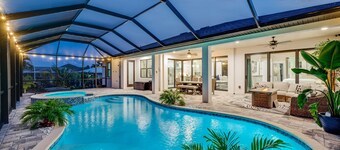 Tropical Paradise found. / deep water canal ...pool