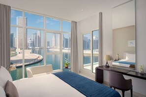 Sengetøy av topp kvalitet, safe på rommet og lydisolert