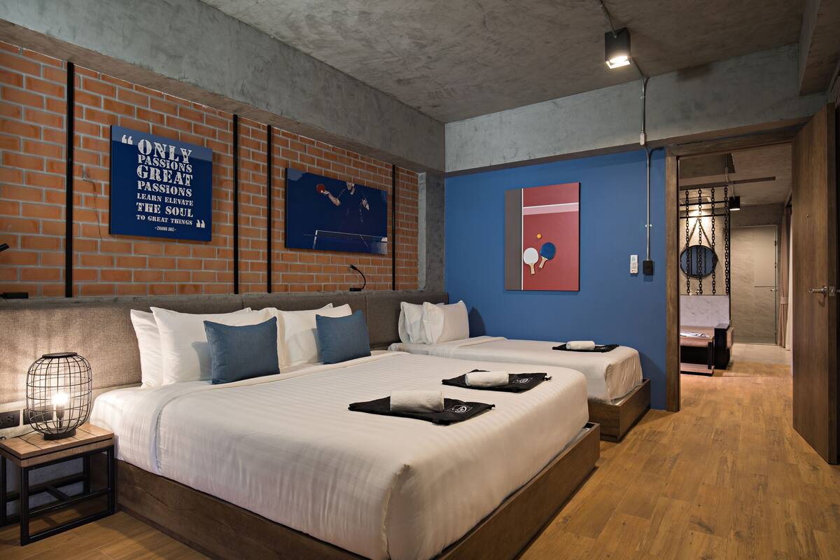S Loft Triple | Minibar, safe på rommet, skrivebord og wi-fi (inkludert)