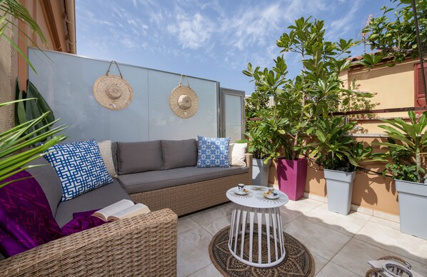 Terrace/patio - Boutique Home-Splantzia-Roof Garden-2min Harbor (Chania)