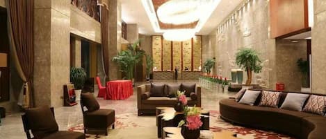 Sala de estar en el lobby