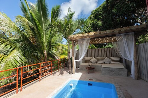 Privater Pool + Kostenloses WLAN + Außendusche
La Pointe Beach Huts