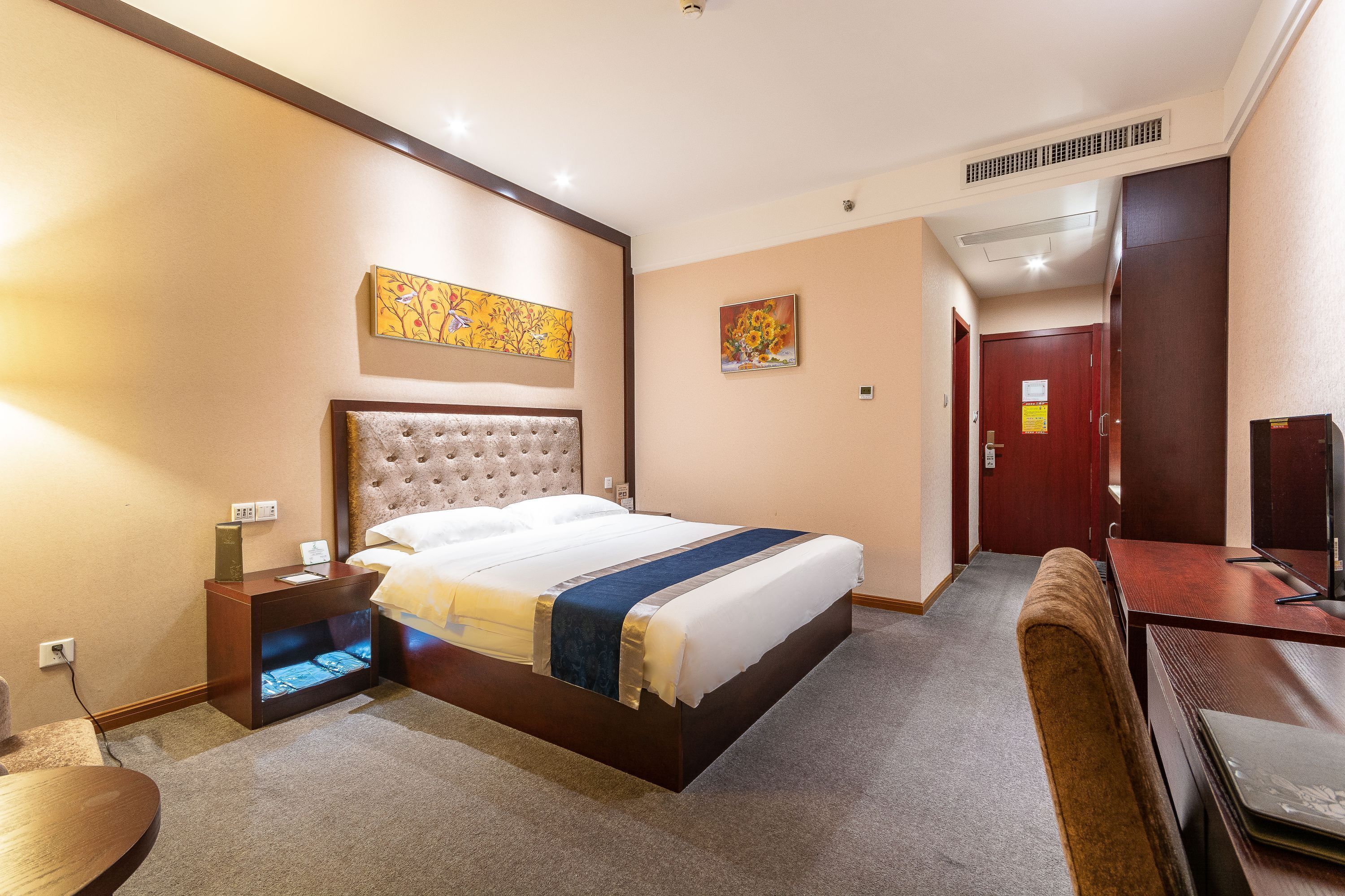 superior double room | desk, blackout curtains, soundproofing, free wifi