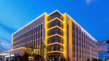 Front of property – evening/night