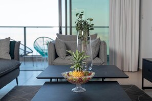 Luxe appartement | Woonruimte | Een flatscreentelevisie
