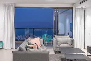 奢華公寓 | 客廳 | 平面電視