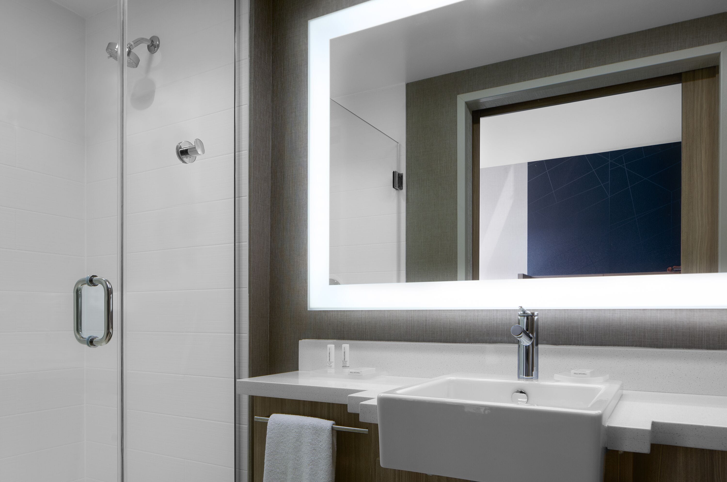 suite, 2 queen beds | bathroom | free toiletries, hair dryer, towels, soap