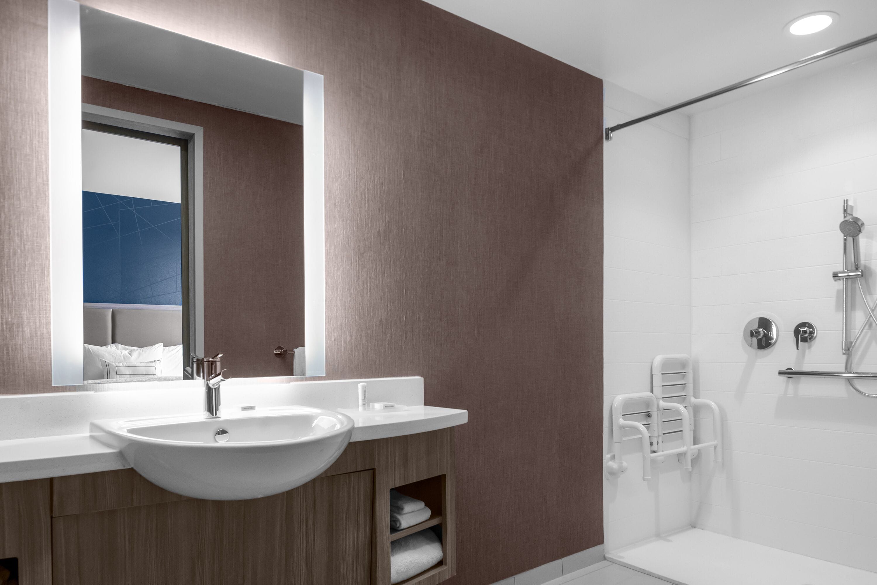 free toiletries, hair dryer, towels, soap