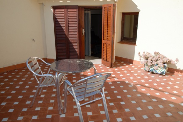 Superior tweepersoonskamer, 1 queensize bed | Terras