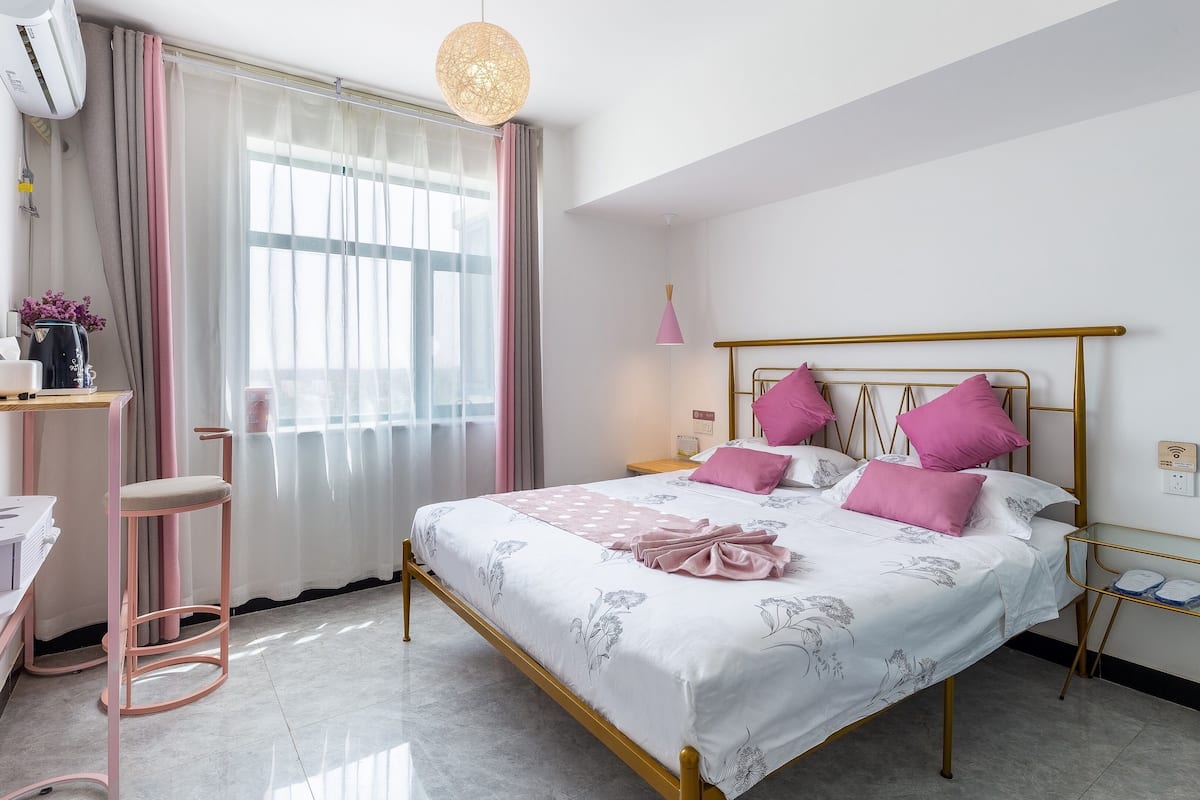 Habitación doble exclusiva | Escritorio, cortinas blackout y wifi gratis