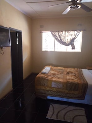 Desk, iron/ironing board, free WiFi, bed sheets