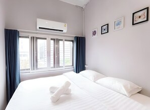 家庭套房 | 埃及棉床單、高級寢具、書桌、遮光布/窗簾