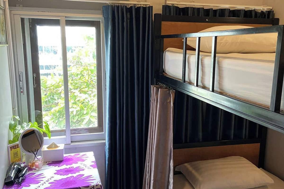 Chambre avec lits jumeaux (Shared Bathroom) | 1 chambre, draps en coton égyptien, literie de qualité supérieure