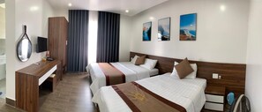 Een minibar, gratis wifi