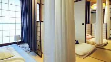 Free WiFi, bed sheets