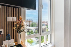 Down comforters, minibar, in-room safe, desk - Sercotel El Balcón de la Bahía (Santander)