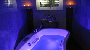 Massage aux pierres chaudes, soins du visage, 1 salle de soins