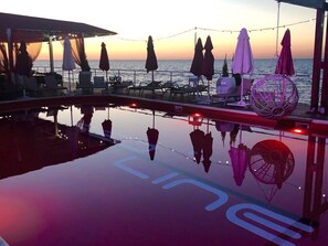 Seasonal outdoor pool