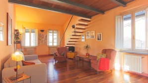 Appartement, 1 chambre | Coin séjour