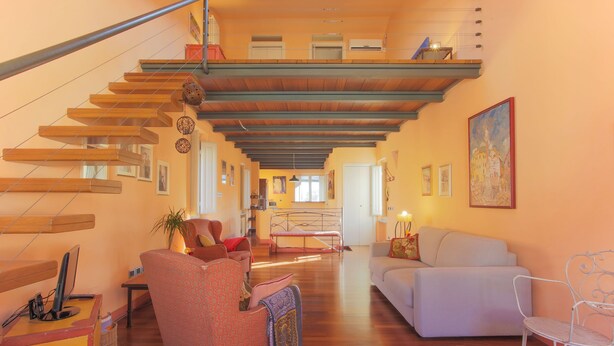 Appartement, 1 chambre | Coin séjour