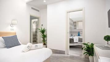 2 soverom, strykejern/-brett, internettilgang og sengetøy