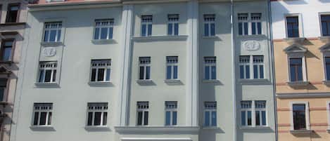 Fassade der Unterkunft