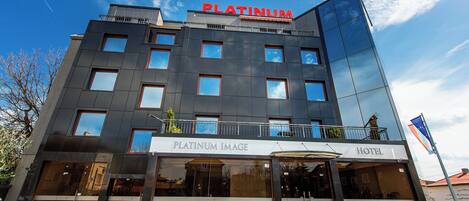 Voorkant van accommodatie