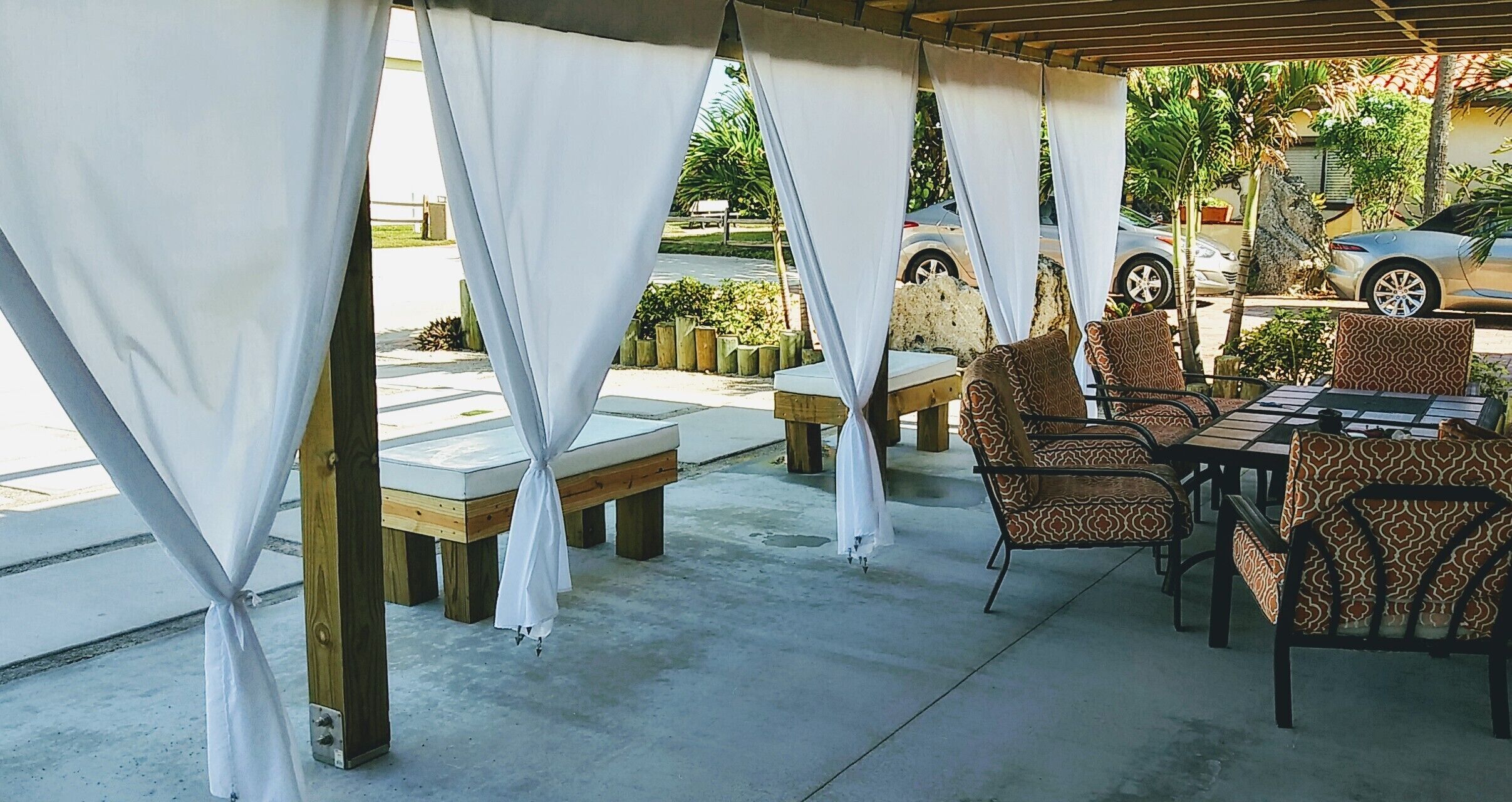 Restauration en plein air