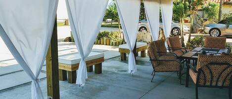 Restauration en plein air