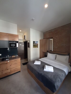 Appartement Standard | Minibar, coffres-forts dans les chambres, bureau