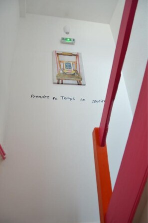 Staircase - Hotel Restaurant Rive Gauche (Josselin)