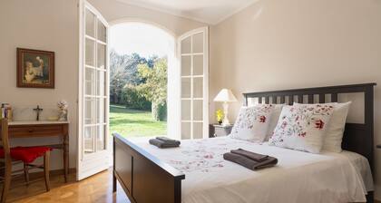 La Sérénité - Superb house with heated pool overlooking vineyards