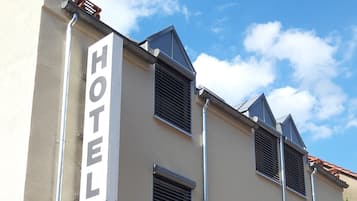 Fassade der Unterkunft