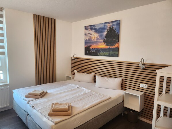 Dubbelrum eller tvåbäddsrum | Gratis wi-fi och sängkläder