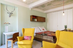 Apartment, 1 Bedroom | 1 bedroom, premium bedding, down duvets, desk