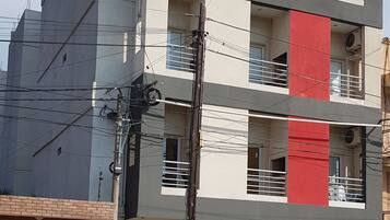 Fassade der Unterkunft