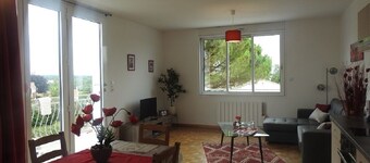 Apartment located on the 1st floor of a small residence with four